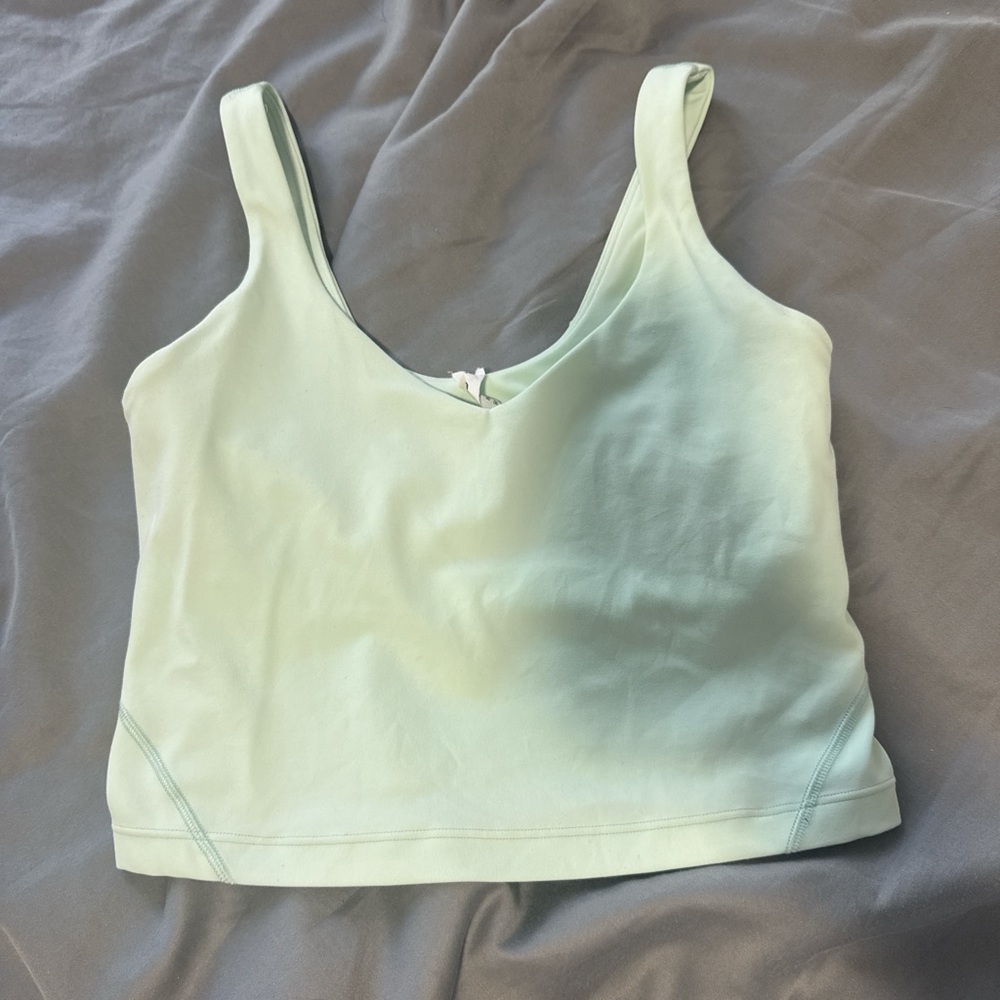 Lululemon Athletica Mint Green Activewear Top